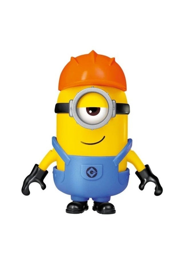 BLOKEES PreCool Stuart Minion Jelly Factory Model Kit | Buildable Despicable Me Action Figure with Hammer & Fruit Accessories | Collectible STEM Construction Toy for Kids Ages 4+ - Image 4